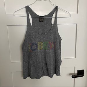 OBEY slub tank sz S